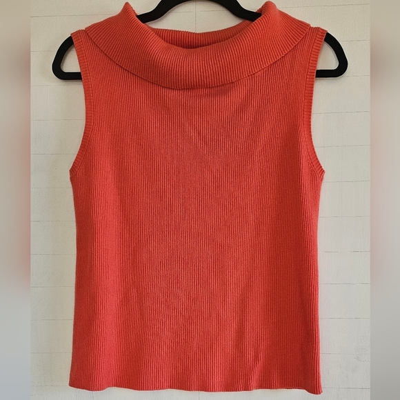 Beautiful Coral Shoulder Sweater - Picture 1 of 5